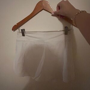 White Tennis Skirt (shorts attached)